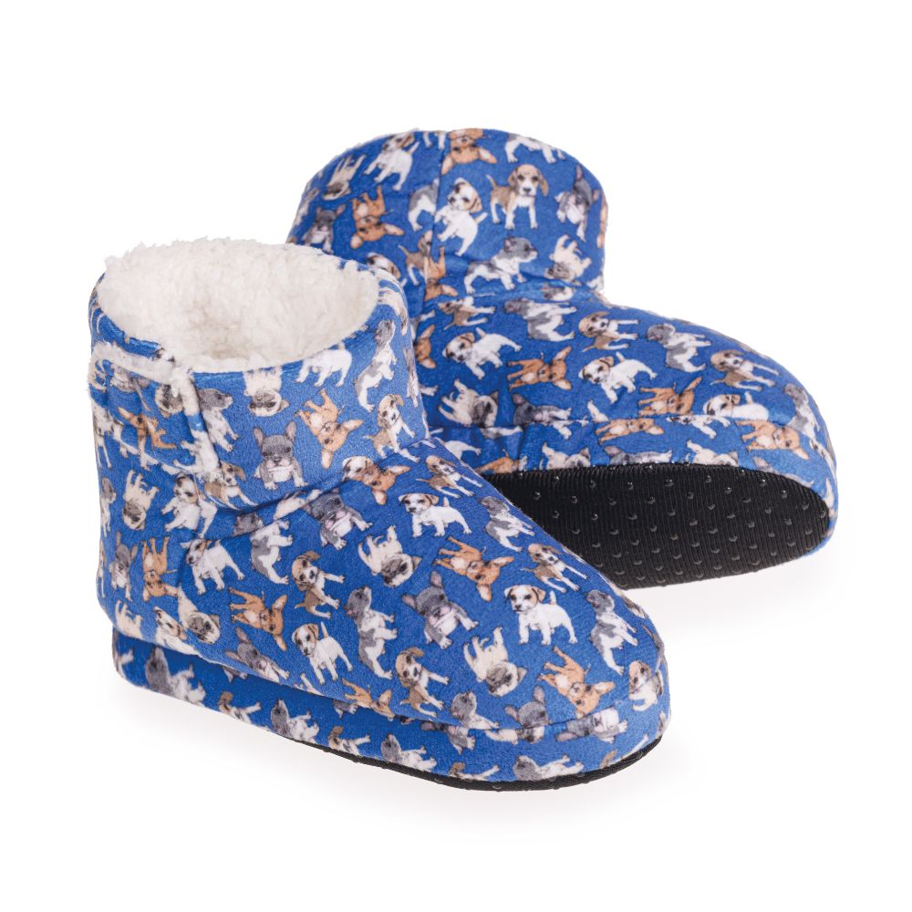 pantufa-botinha-infantil-dogs-azul-solado
