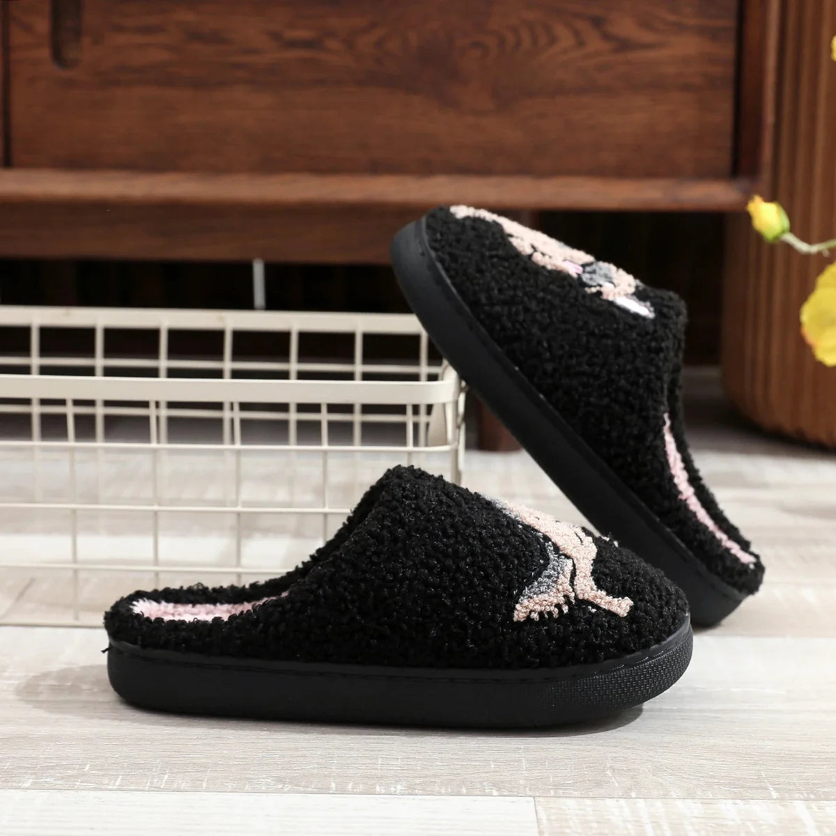Pantufa Cachorrinho Duke - Solado Antiderrapante