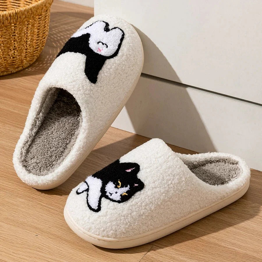 Pantufa Miau - Solado Antiderrapante