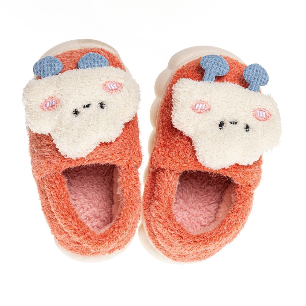 pantufa-infantil-nuvem-laranja-cima