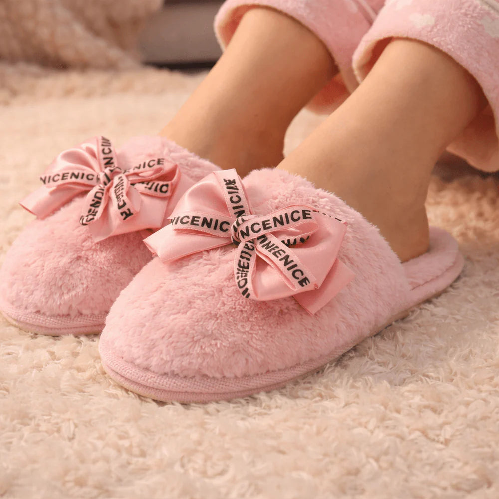 Pantufa com Lacinho Isa - Solado Antiderrapante