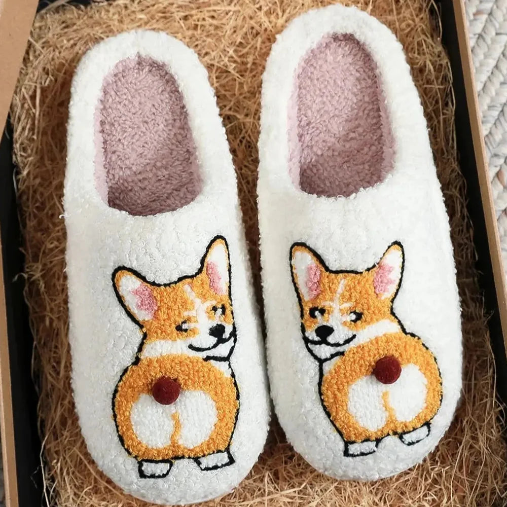 Pantufa Cachorrinho Bread - Solado Antiderrapante