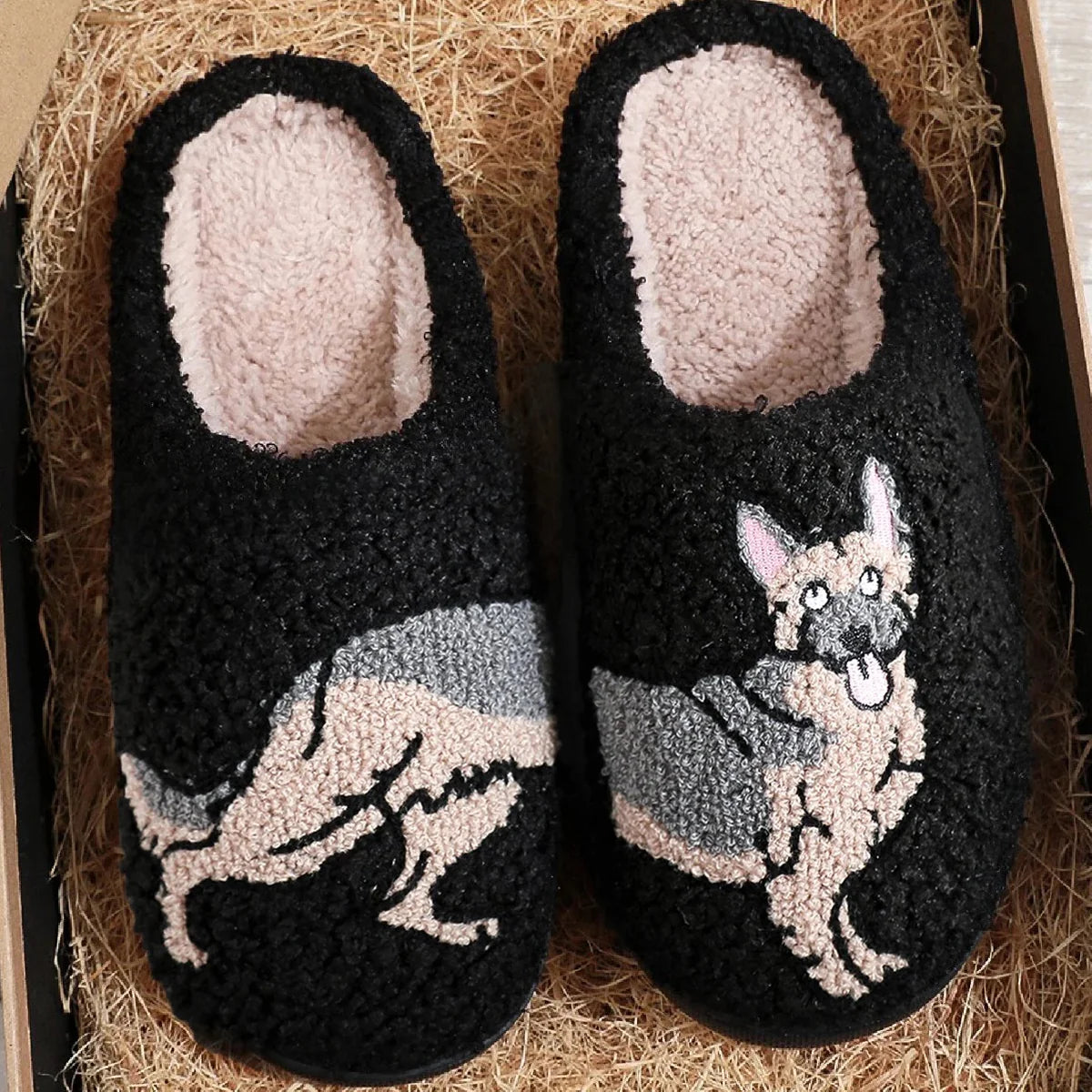 Pantufa Cachorrinho Duke - Solado Antiderrapante