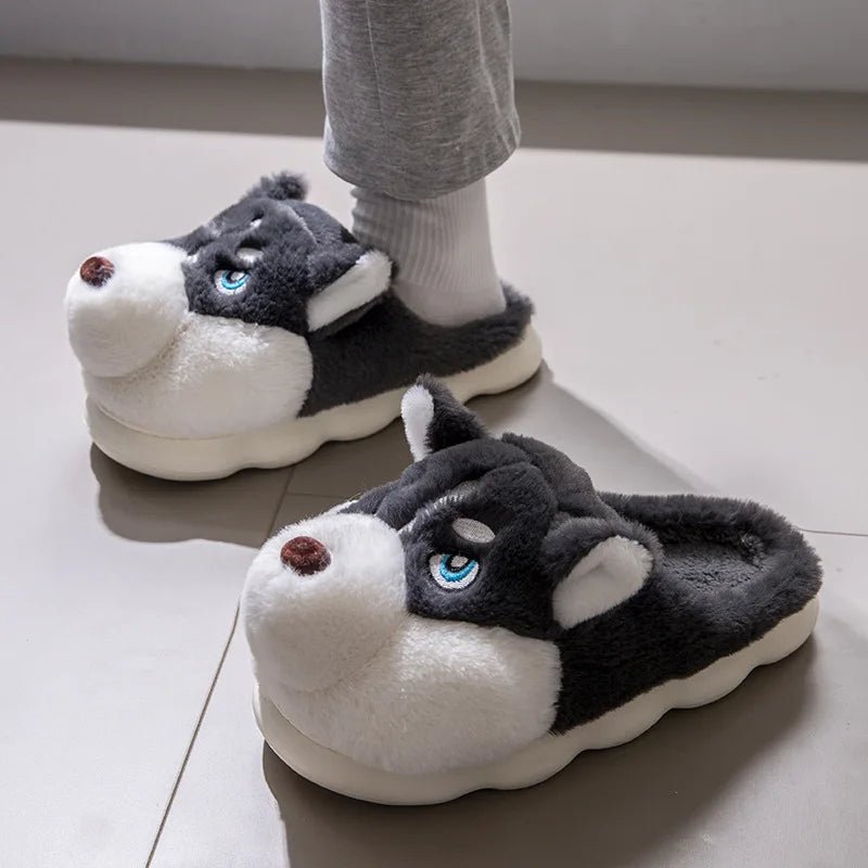 Pantufa Husky - Solado Antiderrapante