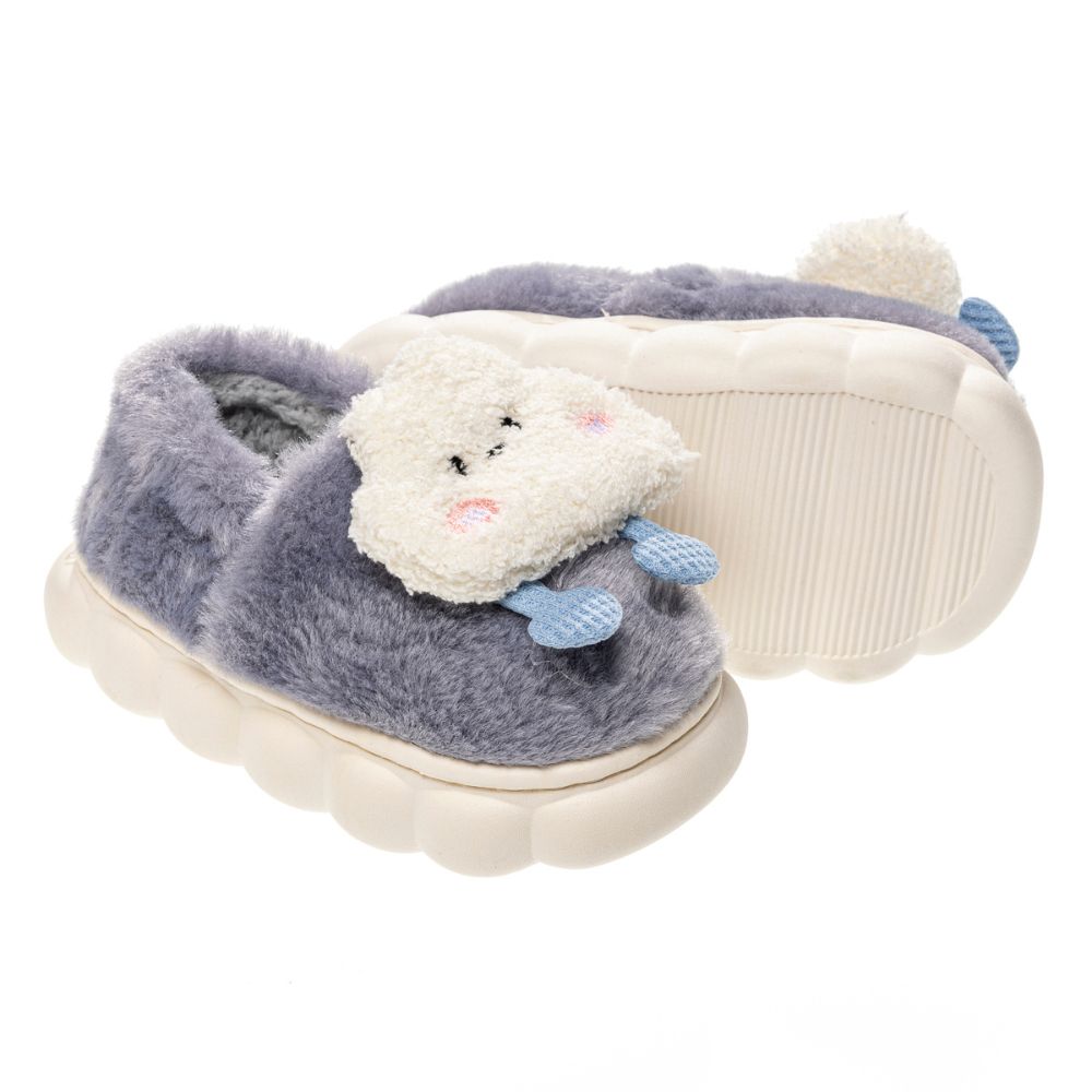 pantufa-infantil-nuvem-azul-solado