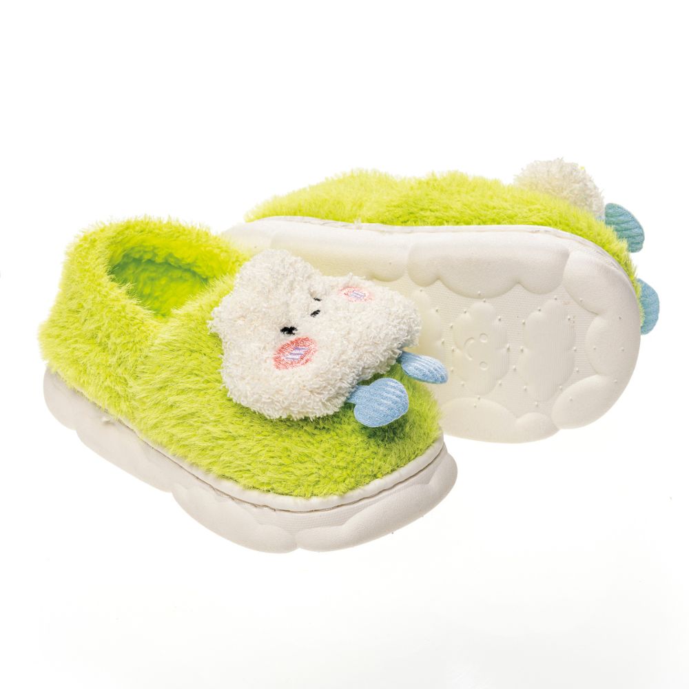 pantufa-infantil-nuvem-verde-solado