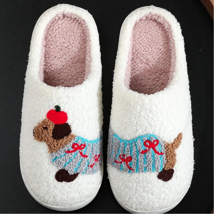 Pantufa Salsichinha - Solado Antiderrapante